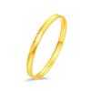Women's Hand Bracelet Dubai Gold Color 8mm Sparkling Cuff Bangles Wristband Luxury Jewelry Accessories Wholesale