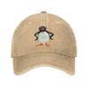 Angry Pingu Unisex Style Baseball Caps  Distressed Cotton Caps Hat Casual Outdoor Activities Adjustable Headwear