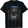 Steampunk Mechanical Owl Victorian Bird T-Shirt