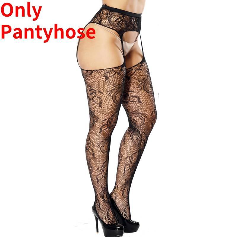 Lingerie Sexy Women Stocking Fishnet Lace Pantyhose Tights Clothes Underwear