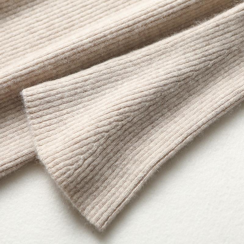 Women Sweater Dress 100% Wool MODERN NEW SAGA O-neck Knit Long Pullover Winter Jumpers Wool Long Dress Female