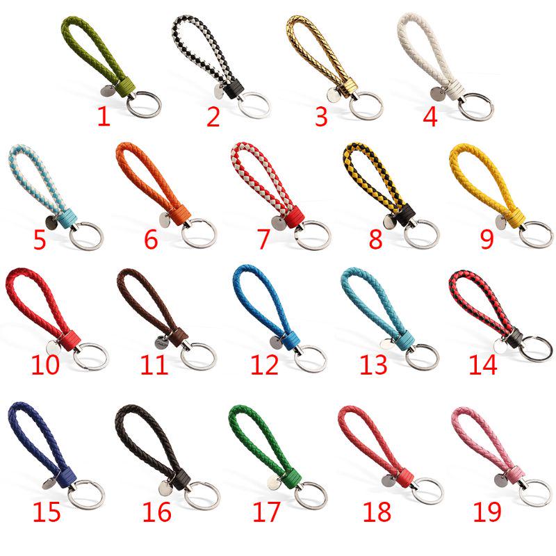 Buy Car Key Chain Motorcycles Scooters and Cars Key Fobs Leather Rope ...