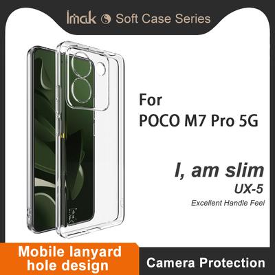 For POCO M7 Pro 5G Phone Case IMAK Soft Slim Case UX-5 Series