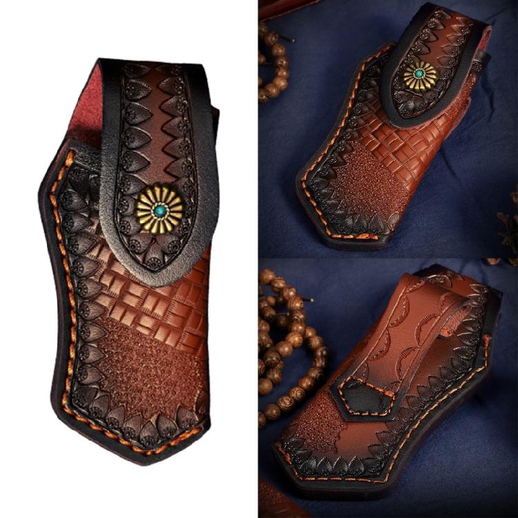 Fashion Leathers Knife Covers Folding Knife Pouches Leathers Sheath Tool Small