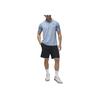 Jordan Dri-FIT Logo Embroidered Golf Casual Short Sleeve Polo Shirt Men Polo Shirts Blue Gray DZ0541436