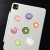 50 Graffiti Sweet Donut Cartoon Stickers for DIY, Suitcase, and Stationery Decoration Set