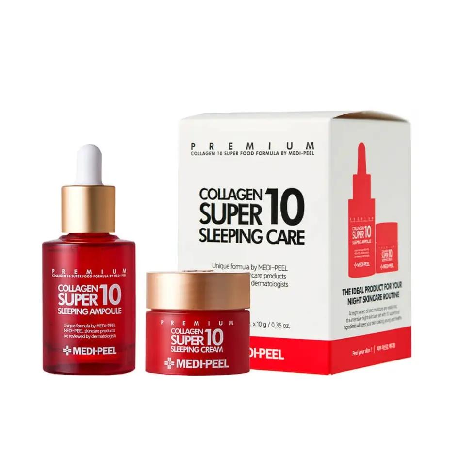 

Ночной набор для лица с коллагеном Collagen Super 10 Sleeping Care Medi-Peel