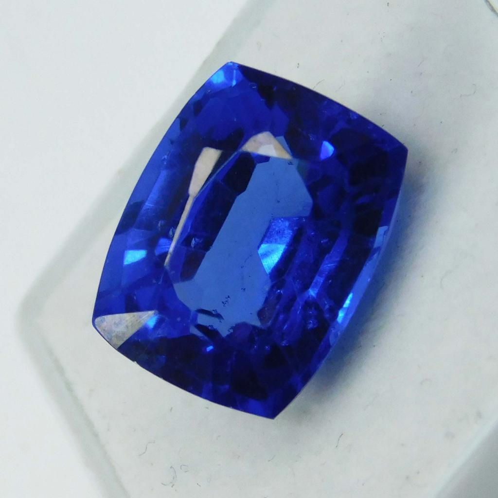 Real Cushion Shape 10.20 Carat CERTIFIED Natural Blue Sapphire Loose Gemstone A-1611