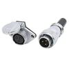 WEIPU WS20 TQ+ZG Multi Core 2 3 4 5 6 7 8 9 12 15Pin M20 Waterproof Connector Electrical Soldering Male Plug Female Socket