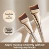 Foundation Pinsel Ultra-Dünn Nicht-Saugend Flacher Kopf Abgewinkelt Halbmond Anfänger Nahtlos Fischschwanz Concealer Flacher Kopf Foundation Flüssig Make-up Pinsel