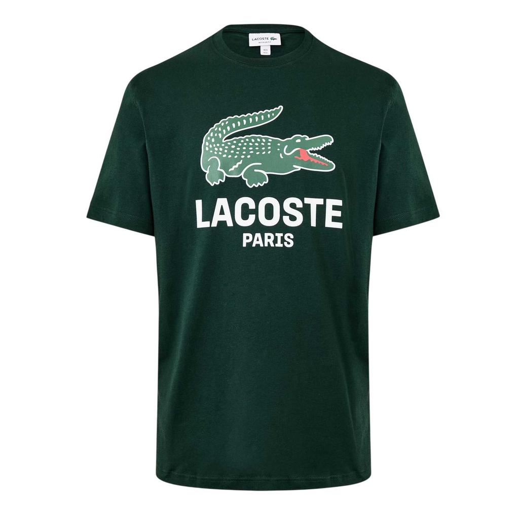 Lacoste Herren Paris Logo T-Shirt