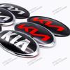2026 Hot Car Sticker 1pc KIA 15cm 13cm 12cm 11.5cm 17cm 18.3cm For Car Front Head Hood Bonnet Emblem Rear Tail Bumper Trunk Stic