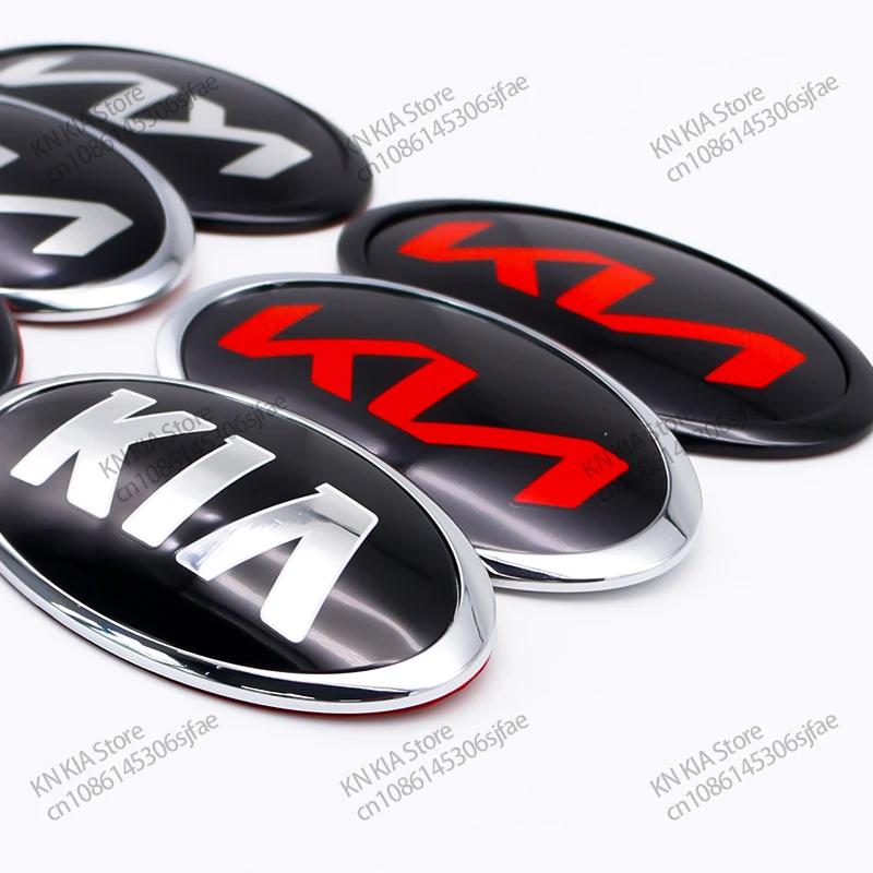 2026 Hot Car Sticker 1pc KIA 15cm 13cm 12cm 11.5cm 17cm 18.3cm For Car Front Head Hood Bonnet Emblem Rear Tail Bumper Trunk Stic