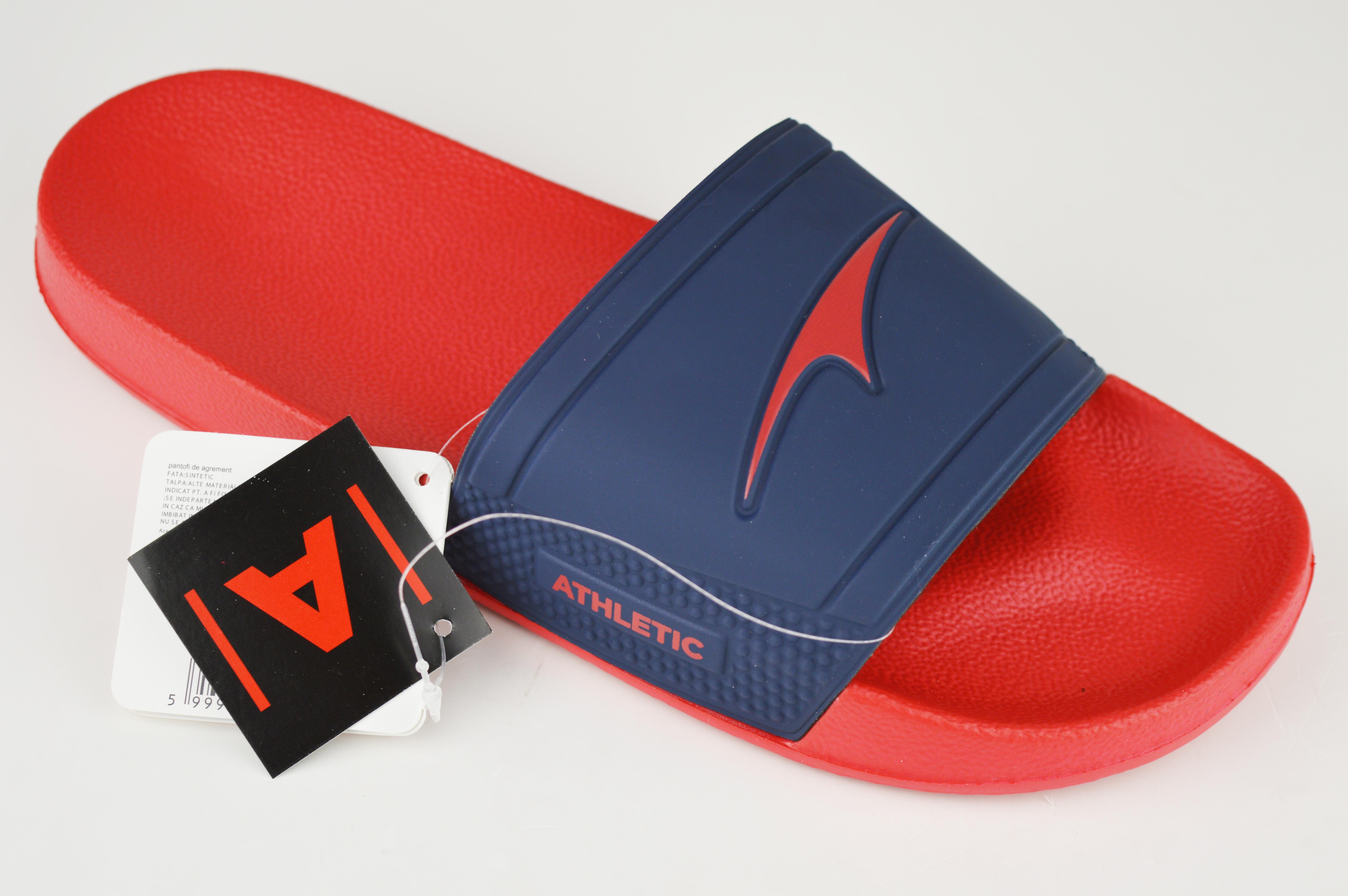 

Шльопанці чоловічі Athletic 780 41 Червоно-синій 45 червоний