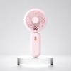 Mini Handheld Rechargeable Fan Portable Personal Cooling Device with 3 Adjustable Speeds and 1 to 3 Hours Battery Life USB Charging