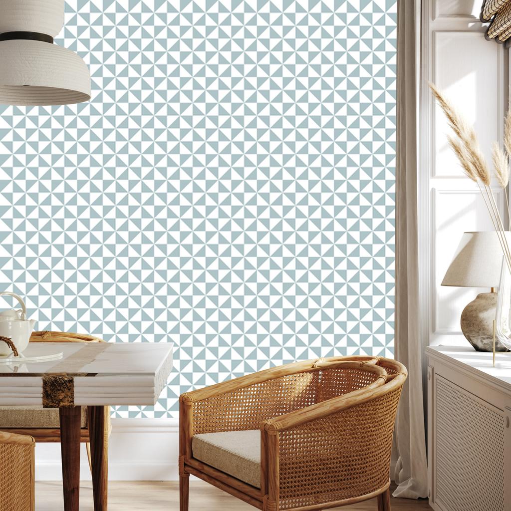 Geometric pattern wallpaper for living room and bedroom 50x1000