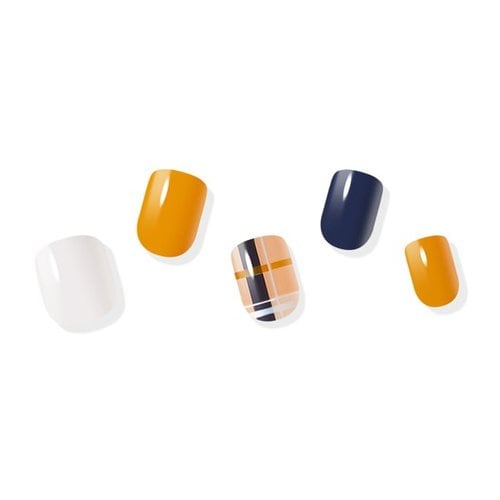 

MUZMAK Reusable Nail Tips Delight Check Short Square