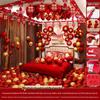 Wedding Room Balloon & Garland Decoration Set