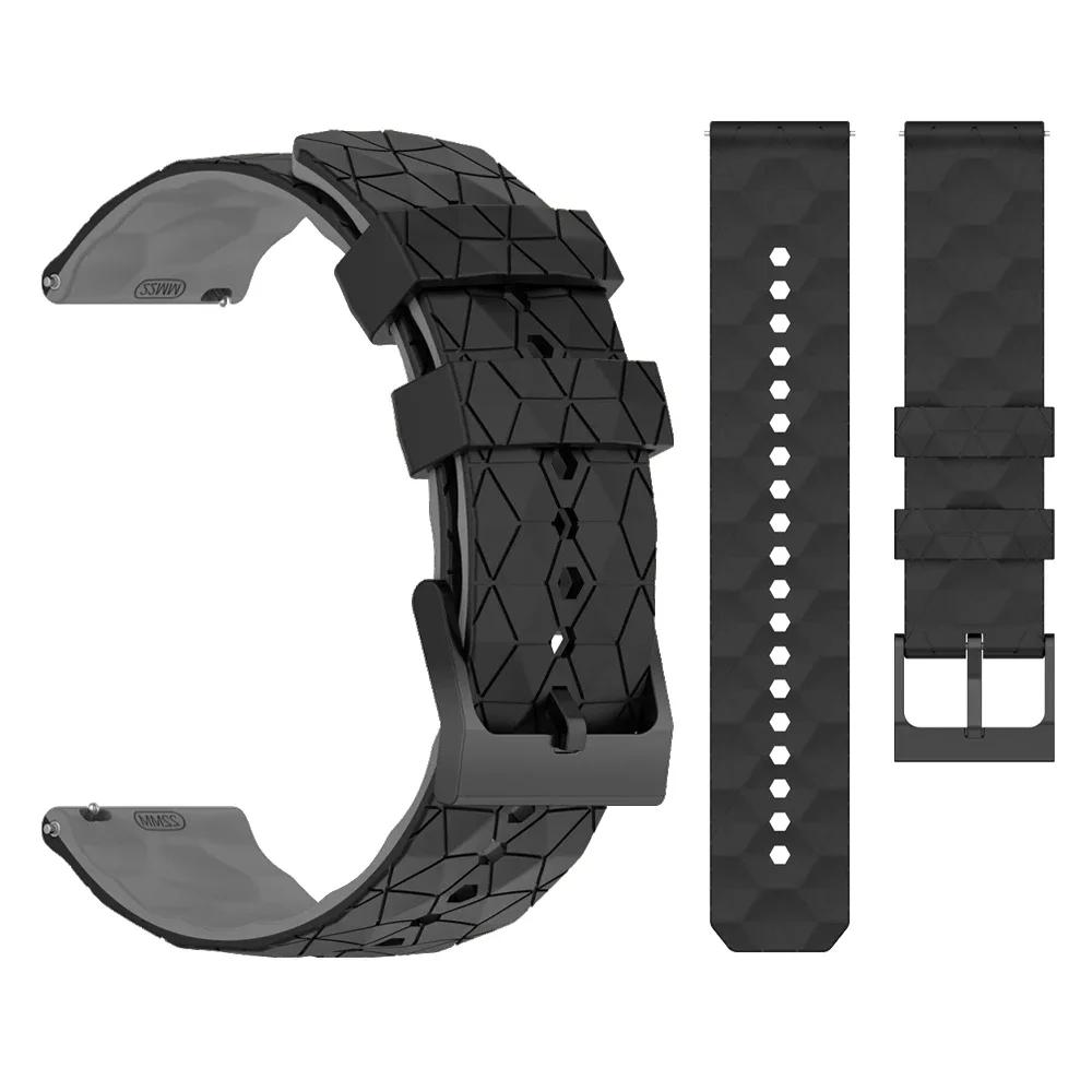Bracelet Universel en Silicone 20mm 22mm Pour Garmin/HUAWEI/Samsung/Amazfit/Xiaomi/Redmi Bracelet de Montre Pour Hommes et Femmes Bracelet de Montre Correa