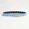 Punk Style Star Double-Breasted Belt, Jeans Fashion Decorative Belt, Belt