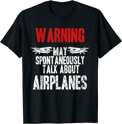 Talk About Airplanes Funny Pilot And Aviation Unisex T-Shirt