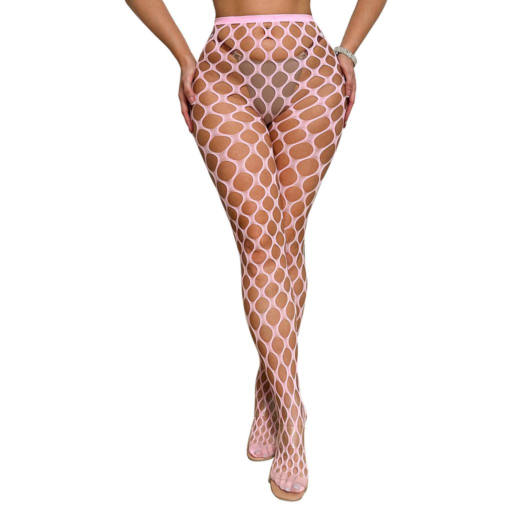 Jacquard-Hosen, Leggings, Strumpfhosen, Netzstrümpfe, Retro-Tattoo-Spitze Lochmuster-Socken, Socken mit großen Löchern 6158