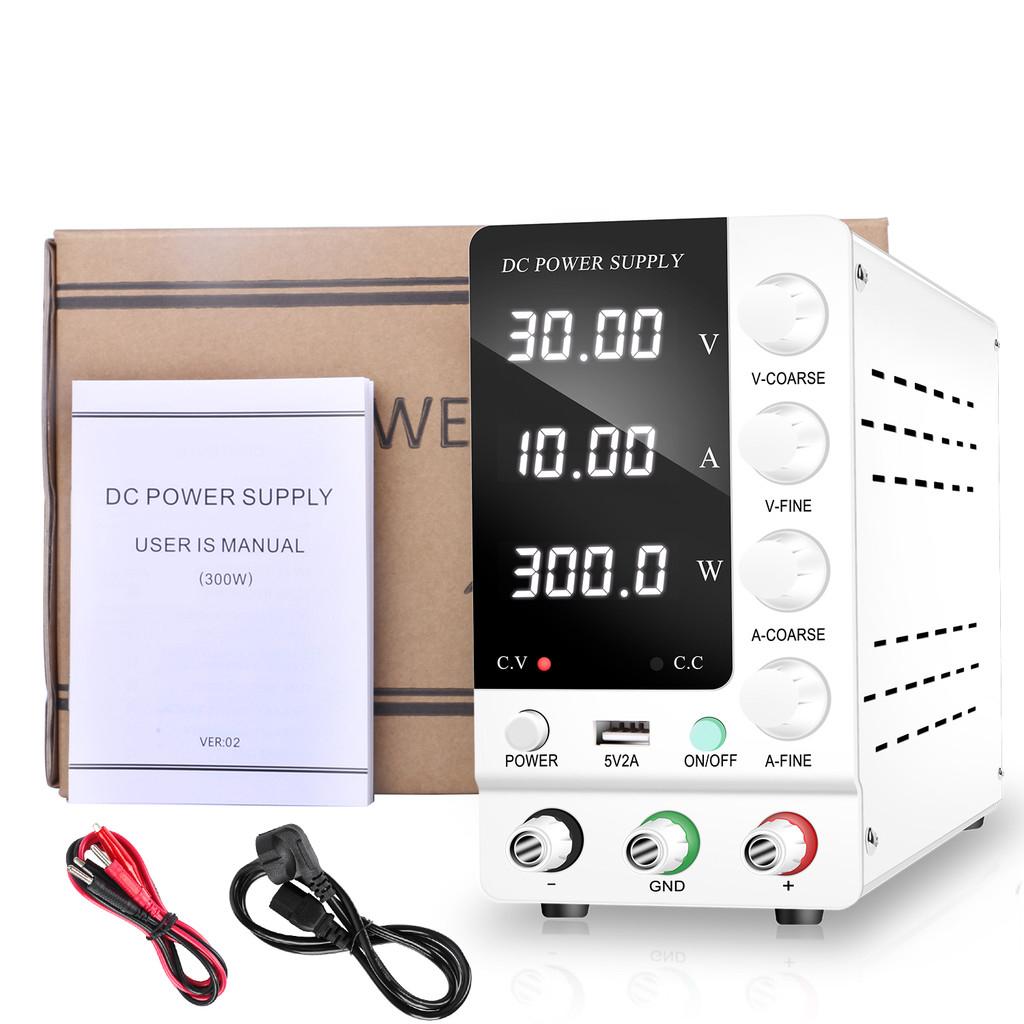 32V 6A 30V 10A Source Repair Phone PCB Electroplating Charging Device Regulated Switching Power Adjustable DC Lab Power Supply