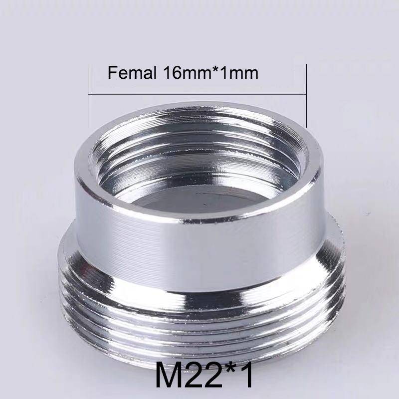 2Pcs M22 Change To 16 18 20 22 24 26 28 30 32mm Male Female Faucet Adapter Kitchen Bathroom Brass Water Tape Joint