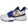 New Basketball Shoes Men's Low Top White/Blue/Purple 112021615-7