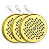 1/2/3Pcs Mosquito Coil Holders with Lid Hollow Design Heat-Resistant Outdoor Camping Fishing Mosquito Coil Incense Burner Case