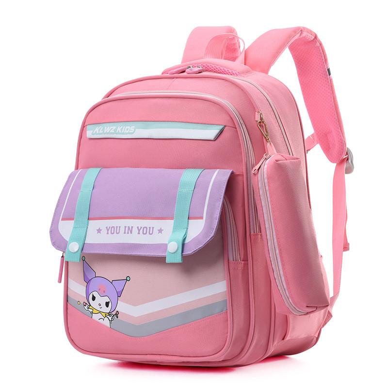 Adorable 2024 Cartoon Backpack For Kids Big Capacity Oxford Fabric School Bag