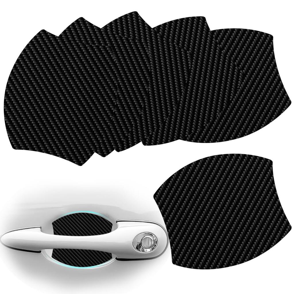 Maplewoodcar Door Handle Carbon Car Door Scratch Easy Japanese Instructions 2 Bonus Protectors Protectors, Magnetic, Scratch-Resistant [Strong Magnet,