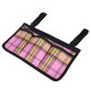 Wheelchair Side Bags Tool Bag Multiple Pocket Storage Pouches Armrest Accessories Rose Red