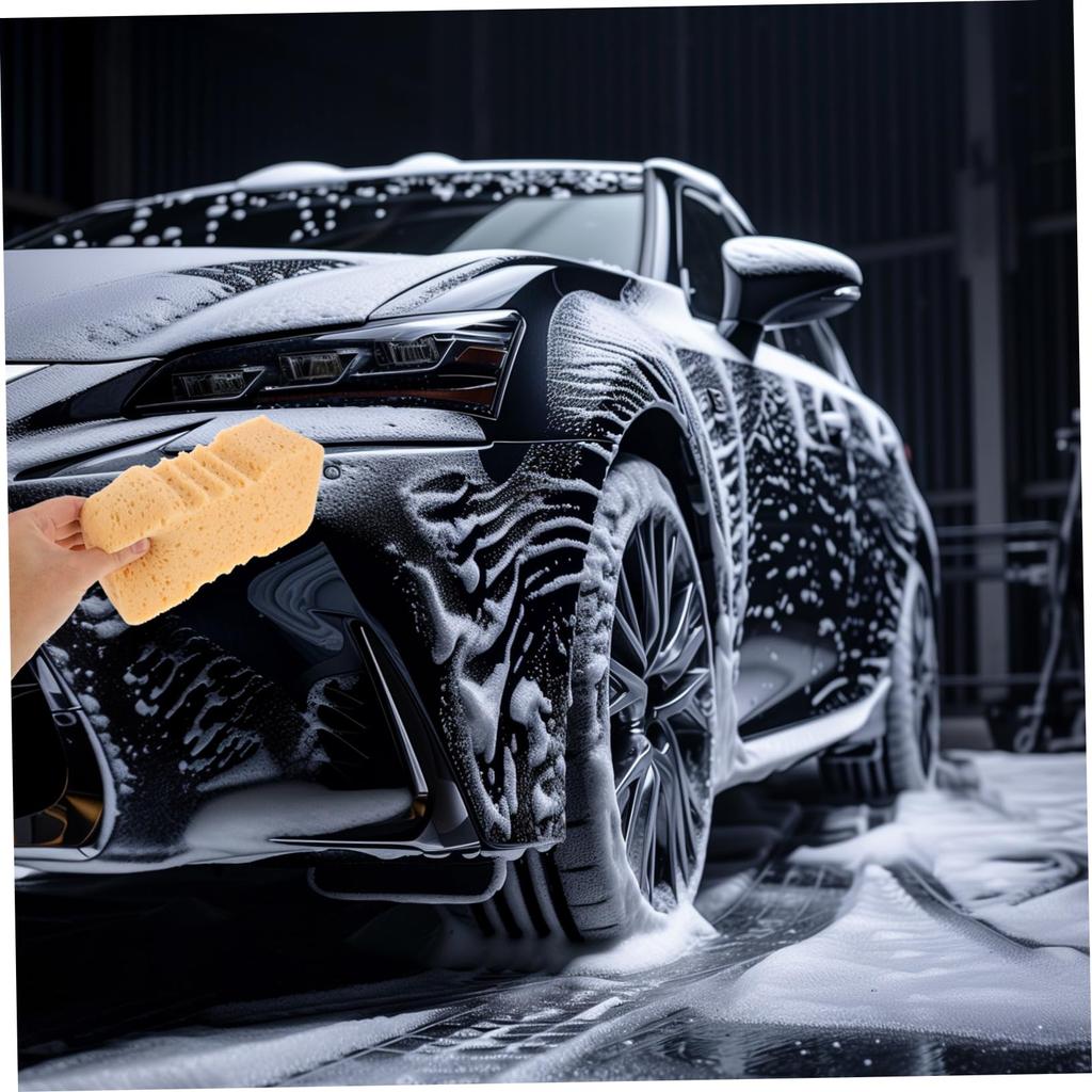 CLISPEED 2pcs Car Wash Sponge Bug Remover Car Applicator Pad Drywall Patch Dish