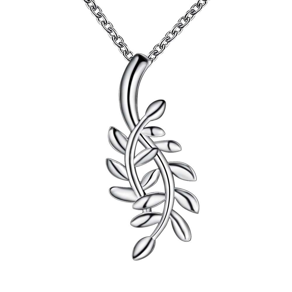 High Quality 925 Sterling Silver Necklace Pendan Chain Tree For Women Exquisite Student Girlfriend Jewelry AccessoriesGood Product