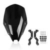 Motorcycle Touring Windshield For Kawasaki Z500 Z 500 SE 2024 2025 2026 Wider and Higher Than the Stock Windscreen Air Deflector