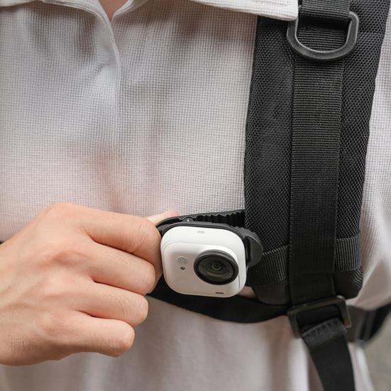 Magnetic Backpack Clip Mount for Insta360 GO Ultra Hands-free Quick Release Action Camera Holder Sports Camera Accessory
