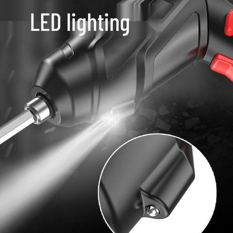 Rechargeable Mini Electric Screwdriver & Hand Drill for Household Use