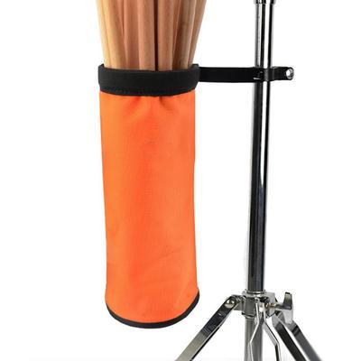 Oxford Cloth Drumstick Tube Bag Metal Clip Drum Instrument Accessories Drum Stick Bag Case Sturdy Percussion Accessories