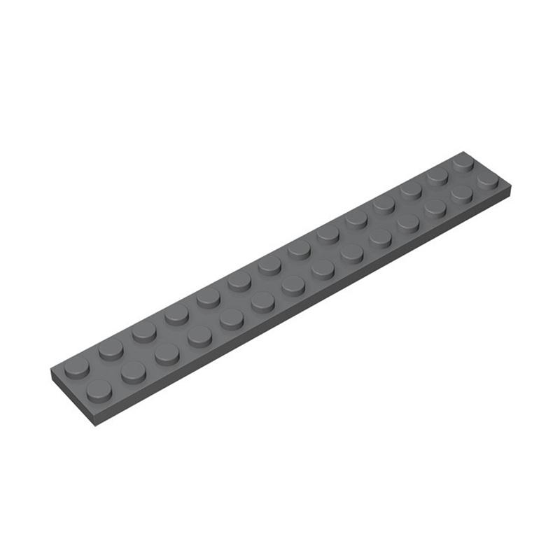 10pcs 91988 Plate 2x14 Building Blocks MOC Color Accessories Compatible with Bricks DIY Construction Toys for Creative Play