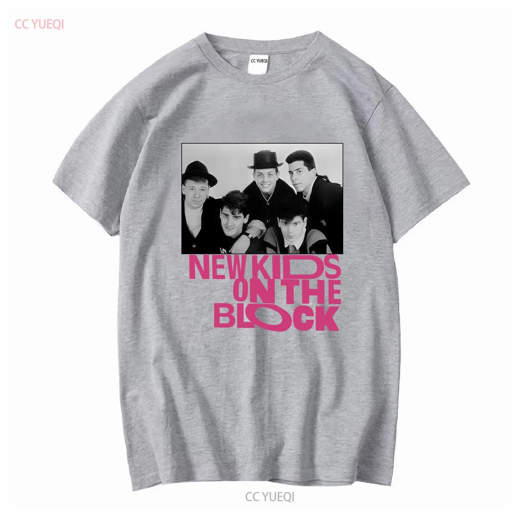 Nkotb Vintage T Shirt New Kids On The Block 2024 Concert Long Or Short Sleeves Vintage Washed Versatile Streetwear Slightly