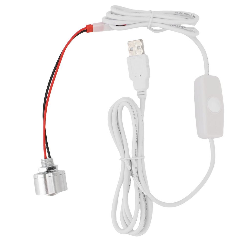 LED Spotlight Stepless Dimmable USB Plug In Spotlight 80LM 4000K 1W for Wall Art Jewelry Display Closet Hallway