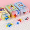 Cute Low-Dust Cartoon Eraser for Kids - Cuttable Sandwich Design for Primary School Art