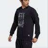 Adidas Logo Sweatshirt Men Tops Black H39289