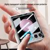 Samsung Galaxy Z Flip 5 Anti-Drop Luxury Glass Case - Full Coverage