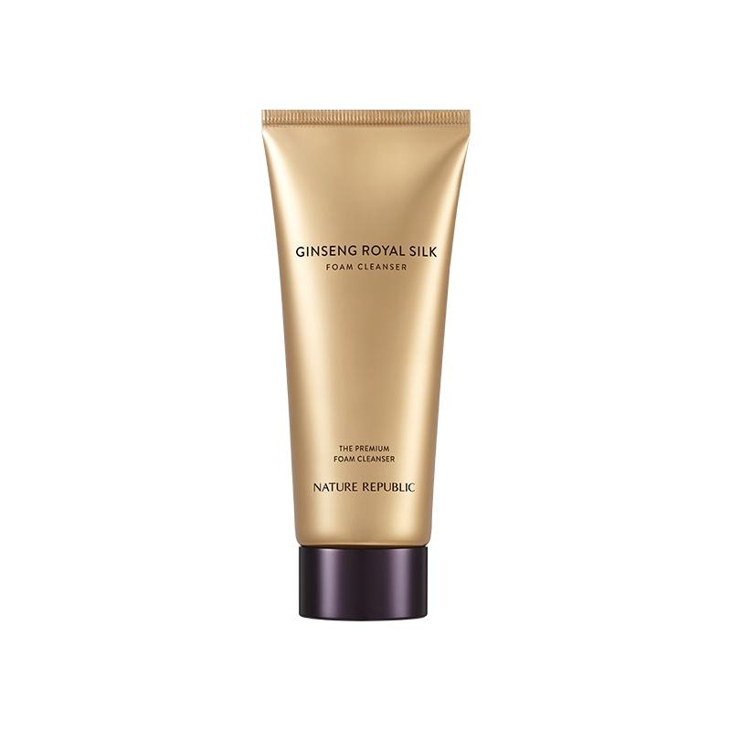 

[Nature Republic] Очищающая пенка Royal Silk с женьшенем 150 мл