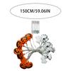 Halloween Pumpkin Ghost String Lights Outdoor Party Decoration Spooky Garden Accessory Creepy Holiday Gift Eerie Festival