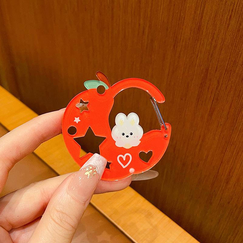 

Акриловый многофункциональный брелок мультяшной формы, брелок-карабин для альпинизма, кольцо для ключей, крючок, подвеска для сумки, украшение