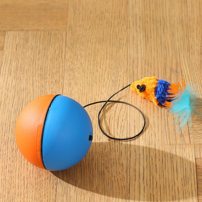 Cat Interactive Ball Smart Cat Toys Indoor Automatic Rolling Magic Ball Electronic Interactive Cat Toy Cat Game Accessories