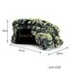KX4B Hideout Cave Aquarium Rock Hide for Turtle Basking Shelter for Hermit